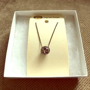 BNWT Fossil Owl necklace 🦉